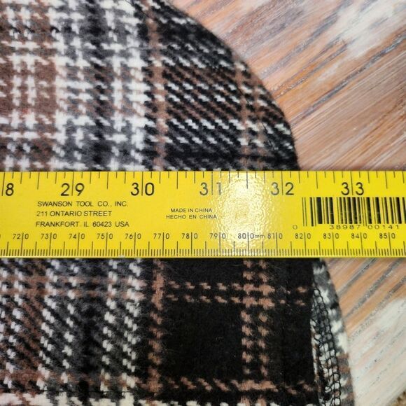 C + D + M  Boutuque Plaid Shirt Jacket Cardigan Women's Size Small NWT - Picture 13 of 14